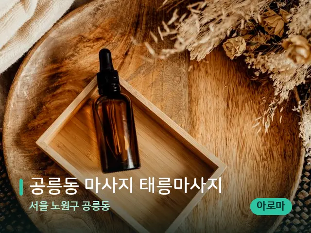 서울 노원구 공릉동 공릉동 마사지 태릉마사지 — 마사지 오일과 도구